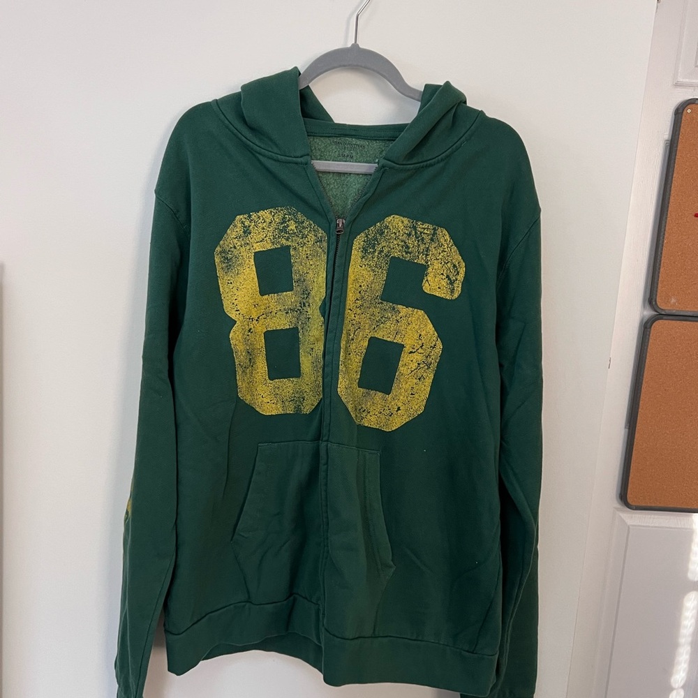 Urban Outfitters Oversized Green Hoodie